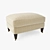  Sleek Essex Ottoman - Mobility and Style 3D model small image 1