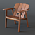 TAJÁ: Contemporary Brazilian Armchair 3D model small image 1