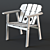 TAJÁ: Contemporary Brazilian Armchair 3D model small image 3