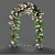 Multifunctional Metal Rose Arch 3D model small image 2