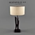 Finn Celtic Bronze Table Lamp: Bold, Sculptural, Ambient Light 3D model small image 1