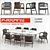 Sleek and Stylish: FLEXFORM Table & CLARKE Chair- CRONO 3D model small image 1