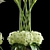Elegant Calla Lily Arrangement 3D model small image 3