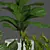 Modern Indoor Plant Collection 3D model small image 3