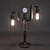 Industrial Loft Table Lamp 3D model small image 2