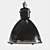 Rustic Industrial Pendant Light 3D model small image 1