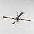 3Dmax Vray Fan with Light 3D model small image 1