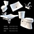 Kohler Bathroom Fittings: Sink, Mixer, Toilet & Drain 3D model small image 1