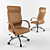 Modern Farrar 01 Office Chair 3D model small image 2