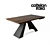 Elegant Eliot Wood Drive Dining Table 3D model small image 1