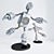 Title: Illuminate, Decorate, Play with Robot 2. 3D model small image 1