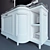 Classic Design Custom Bathroom Furniture 3D model small image 2