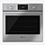 Sleek 27" Bosch Single Wall Oven 3D model small image 1