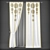 Title: Ethnic-Inspired Curtains 3D model small image 2