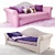 Elevate your sleep: Rapunzel Lux Bed 3D model small image 1