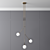 Usona Metal Pendant Lamp 3D model small image 1