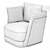 Richmond Luxury Sofa & Armchair 3D model small image 3