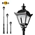 ROSALight Park Luminaire OS-1 LED 3D model small image 1