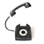 Vintage Phone Lamp 3D model small image 1