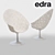 Edra Margherita: Sophisticated Italian Design & Comfort 3D model small image 3