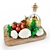 Mozarella Salad Set 3D model small image 2