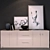 Elegant Cabinet with Painting, Photo Frame, Vase, and Books 3D model small image 1