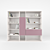 Mesh Collection: Stylish Shelf 3D model small image 1