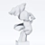 Blumenfeld's Volare: Modern Sculpture 3D model small image 2