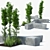 Enchanting Flowerbed: 3D Model 3D model small image 1