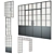 Loft-style OM Partitions Set from IVEGROUP 3D model small image 1