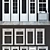 Scandi-Style Windows: Rollers & Blinds 3D model small image 3