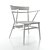 Elegant Holland Park Armchair 3D model small image 3