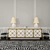 Versatile Dresser Set: Light Fixture, Table Lamp, Chair 3D model small image 1