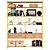 Trinity Loft Rack with Decor Set 3D model small image 1