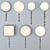 Modern LED Wall Lights 3D model small image 2