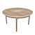 Sleek Round Table 3D model small image 2