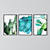 Botanical Bliss: Set of 5 Plant Paintings 3D model small image 2