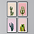 Cactus Vibes: Botanical Theme Paintings 3D model small image 1