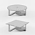 Modern Minotti Bresson Coffee Table 3D model small image 2