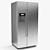 BOSCH Serie 6 American-style Fridge 3D model small image 1