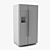 BOSCH Serie 6 American-style Fridge 3D model small image 3