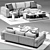 Modern Ditre Italia BAG Sofa 3D model small image 3