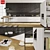 Scavolini Scenery Kitchen: Elegant Design with High-Quality Accessories 3D model small image 1