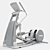 Advanced Precor Elliptical Trainer 3D model small image 2