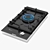 BOSCH Ser. 8 Gas Hob with Slim Design 3D model small image 1