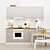 Modular Kitchen Set | IKEA KNOXHULT 3D model small image 1