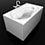 Ravak Lilia: Stylish Bath for Luxurious Relaxation 3D model small image 3