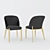 Elegant Dining Chair 3D model small image 3