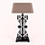 Modern Metal Table Lamp 3D model small image 1