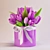 Elegant Tulips for Lifelike Floral Decor 3D model small image 1